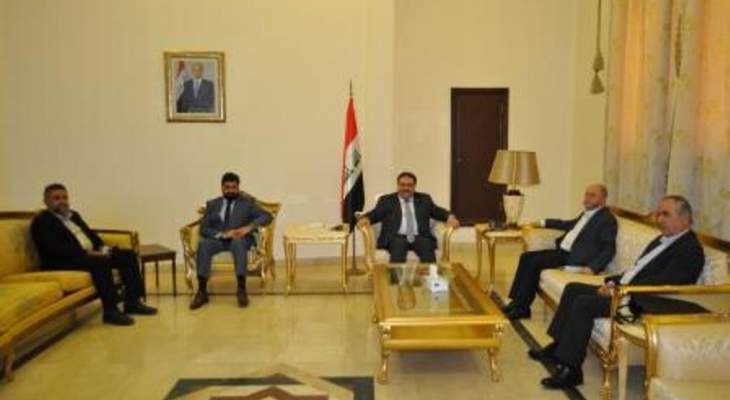 وفد من الاتحاد العمالي زار السفارة العراقية: مساعدات الطحين حافظت على استقرار سعر الخبز لـ3 أشهر