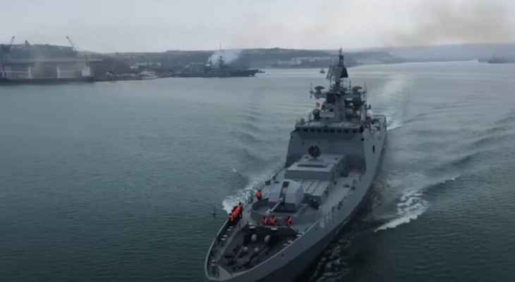 بدء تدريبات كبيرة لأسطول البحر الأسود الروسي بمشاركة أكثر من 20 سفينة حربية