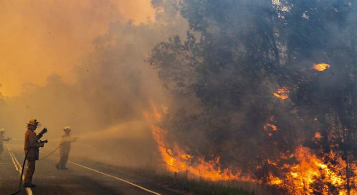  سلطات أستراليا تفقد الاتصال بطائرة تشارك في إخماد حرائق الغابات