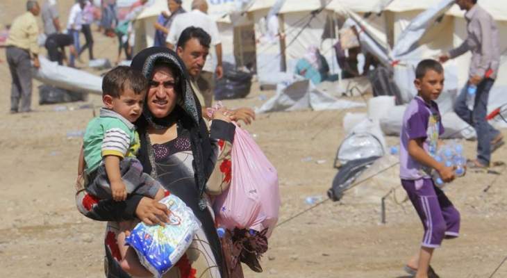 النشرة: وصول أكثر من 500 نازح سوري من ‎لبنان إلى نقطة جديدة يابوس