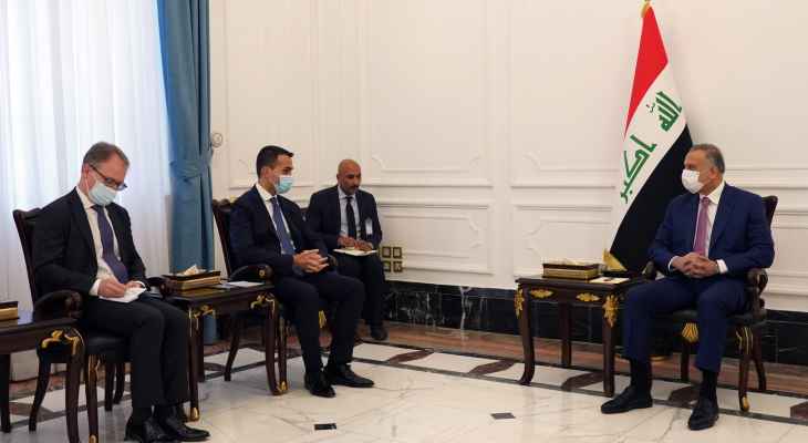 وزيرا خارجية العراق وإيطاليا بحثا بالعلاقات الثنائية وتدريب القوات العراقية تحت إطار الناتو