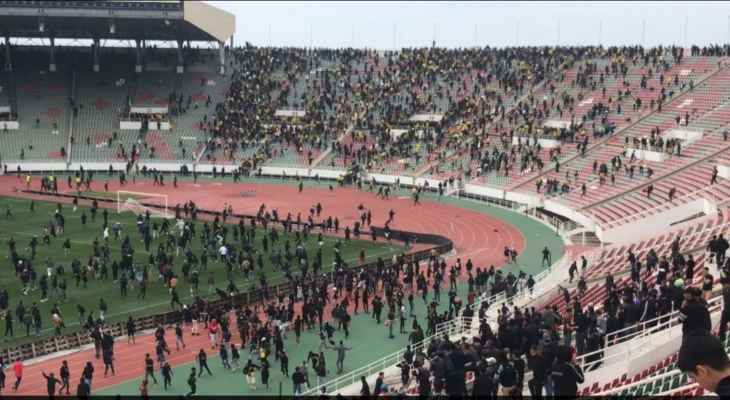 إصابة أكثر من 150 شخصا بسبب أعمال شغب عقب مباراة لكرة القدم في المغرب وتوقيف 160 مشتبها به