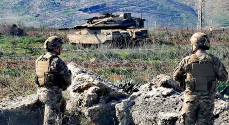 دبابة "ميركافا" إسرائيلية تجاوزت السياج التقني وتمركزت في منطقة الحمامص وانتشار للجيش