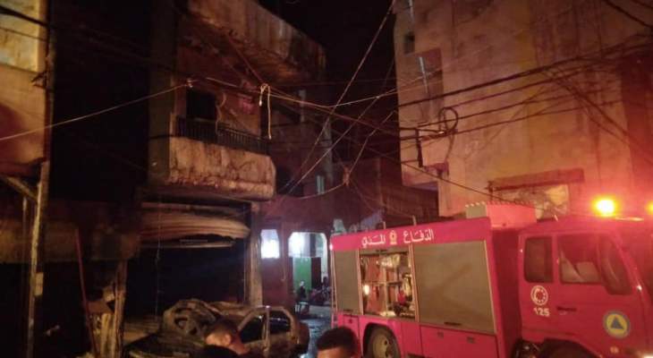 الدفاع المدني: إخماد حريق داخل شقتين سكنيتين في برج البراجنة والأضرار مادية