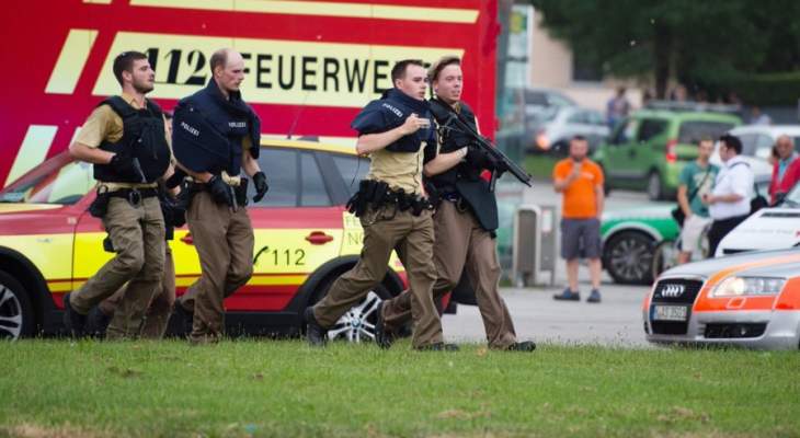 الشرطة الألمانية ترجح أن الاعتداءات في ميونيخ هي اعمال ارهابية