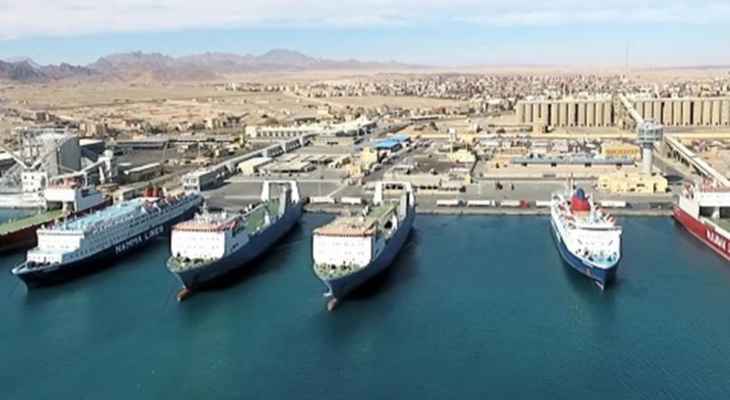 ميناء "سفاجا" المصري استقبل 63 ألف طن من القمح الروسي