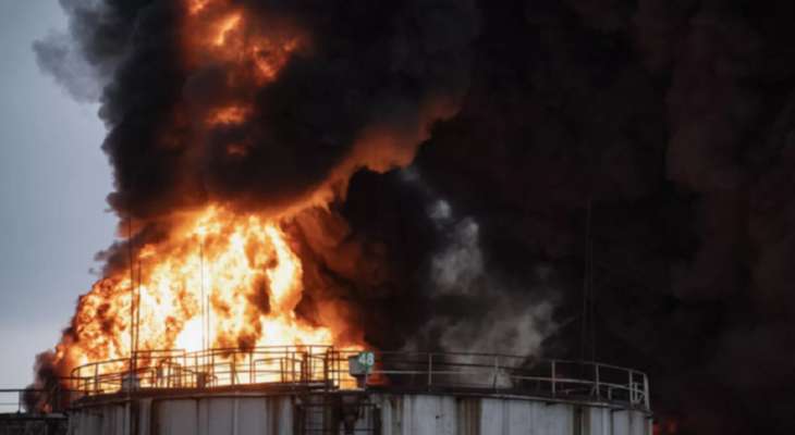 سلطات دونيتسك: حريق بخزان للمحروقات جراء قصف القوات الأوكرانية