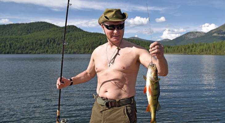بوتين أمضى إجازة قصيرة في سيبريا بين التخييم وصيد الأسماك