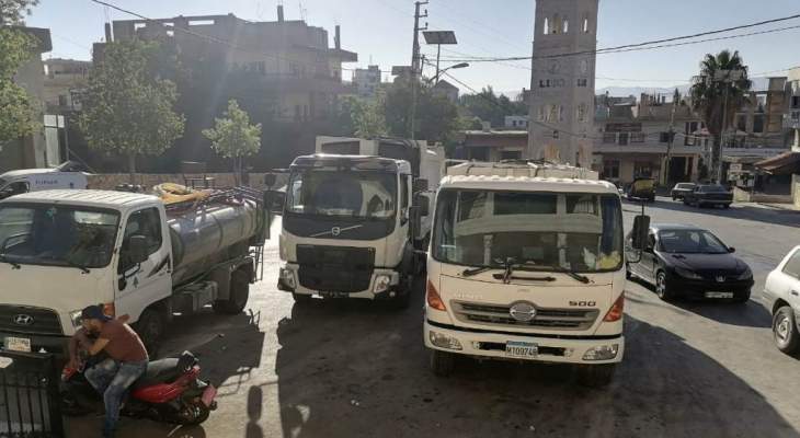 اضراب عمال بلدية الهرمل بسبب تردي أوضاعهم المعيشية