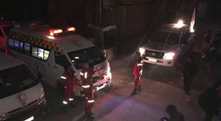 بدء الصليب الأحمر عملية إجلاء طبي من الغوطة الشرقية