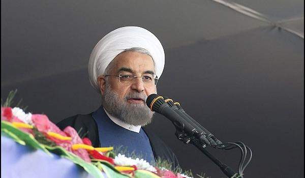 روحاني يؤكد ان غالبية الايرانيين يريدون السلام مع سائر العالم