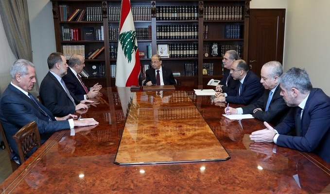 الرئيس عون عرض الأوضاع الإقتصادية والمالية مع عبود وخير الدين وعدد من الإختصاصيين