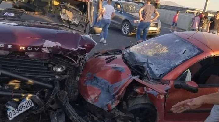 الدفاع المدني: جريحان جراء حادث سير على الأوتوستراد العربي في المرج