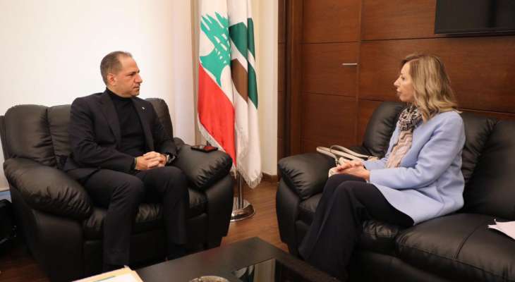 الجميل التقى السفيرة الايطالية: لانتخاب رئيس توافق عليه كل الاطراف بعيدا عن نهج الفرض الذي يتبعه حزب الله