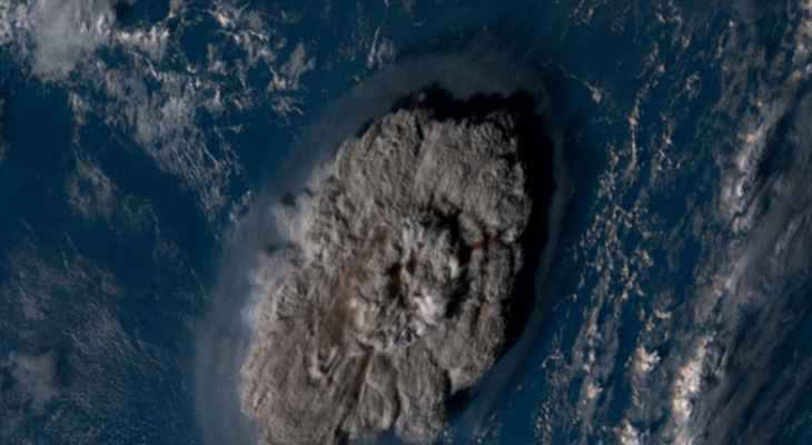 محطة مراقبة: رصد "ثوران كبير" آخر لبركان "تونغا"