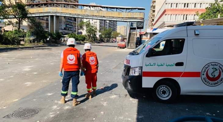 جهاز الطوارئ والإغاثة: ارتفاع عدد الجرحى في طرابلس إلى 72
