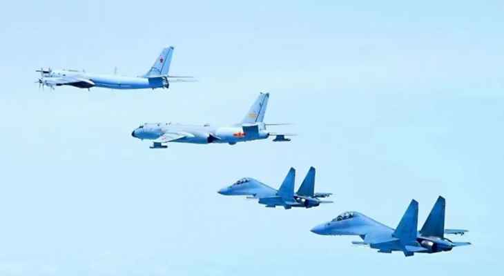 دورية جوية صينية روسية فوق بحر اليابان وبحر الصين الشرقي وجيش كوريا الجنوبية أكد دخولها منطقة الدفاع الجوي