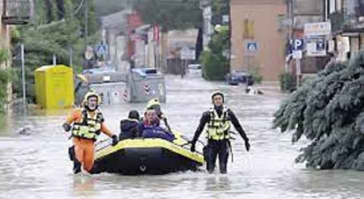 استمرار ارتفاع حصيلة ضحايا الفيضانات التي ضربت منطقة إميليا رومانيا الزراعية في شمال ايطاليا