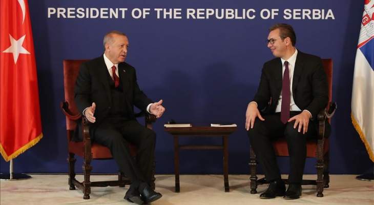 رئيس صربيا: وقعنا اتفاقية مع تركيا بشأن التعاون في مجال الأمن والدفاع