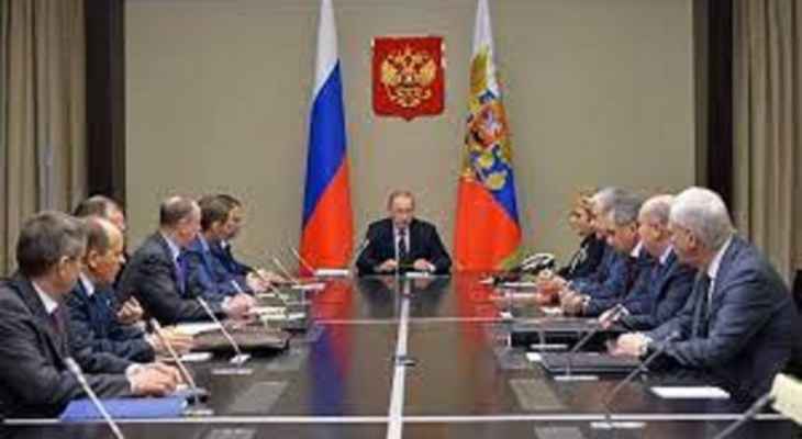 بيسكوف: بوتين ناقش سير العملية العسكرية الخاصة في اجتماع لمجلس الأمن الروسي