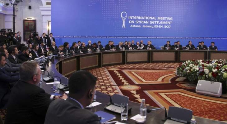 الجزيرة : وفد المعارضة يعلق مفاوضات أستانة بسبب استمرار القصف في سوريا