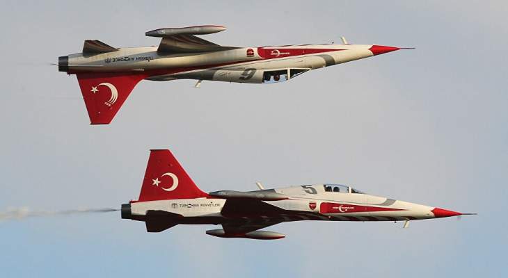 مقاتلات تركية تعترض 6 طائرات حربية يونانية من نوع &quot;F-16&quot;