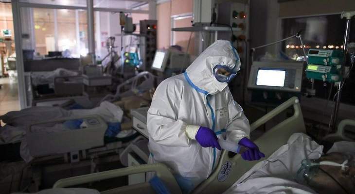 تسجيل 102 حالة وفاة و5504 إصابات جديدة بفيروس &quot;كورونا&quot; في روسيا