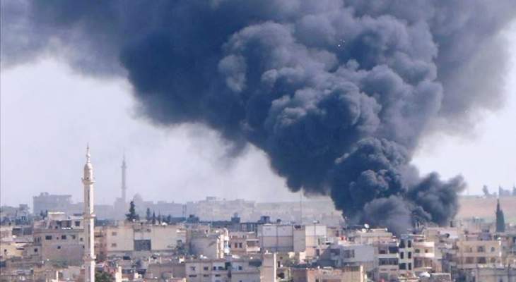المرصد السوري: مقتل 10 مدنيين في قصف جوي للنظام السوري على إدلب