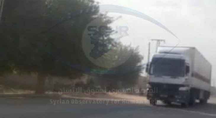 المرصد السوري: شاحنات لحزب الله تضم ذخيرة وصلت إلى البوكمال وقوات النظام انتشرت بمواقع عسكرية بالميادين