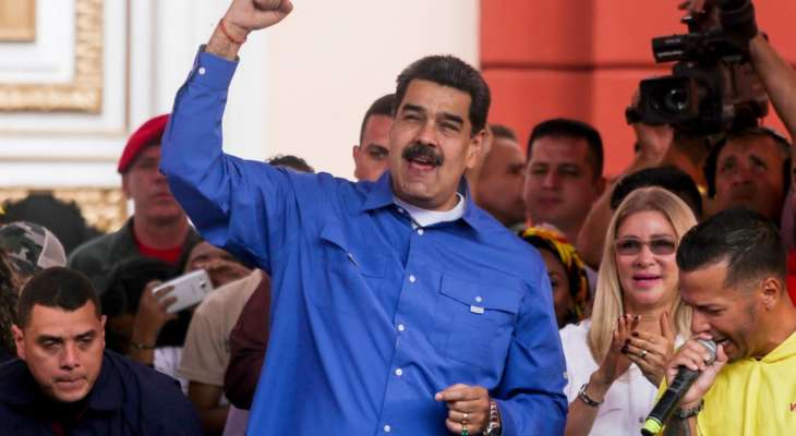 مادورو قبِل ترشيح حزبه وأعلن خوض الانتخابات سعيًا لولاية ثالثة