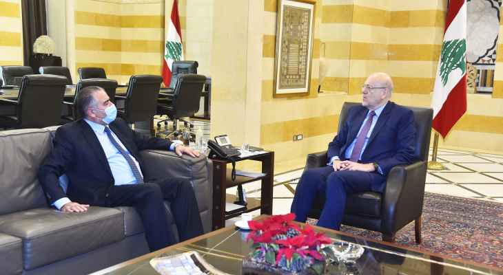 سفارة لبنان في الجزائر: حسن عرض مع ميقاتي لسبل تطوير الروابط بين البلدين على كل المستويات