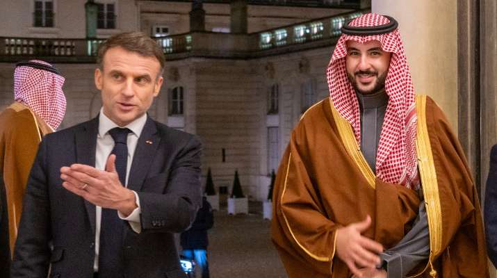 الرئيس الفرنسي التقى وزير الدفاع السعودي واستعرضا العلاقات الثنائية بين البلدين