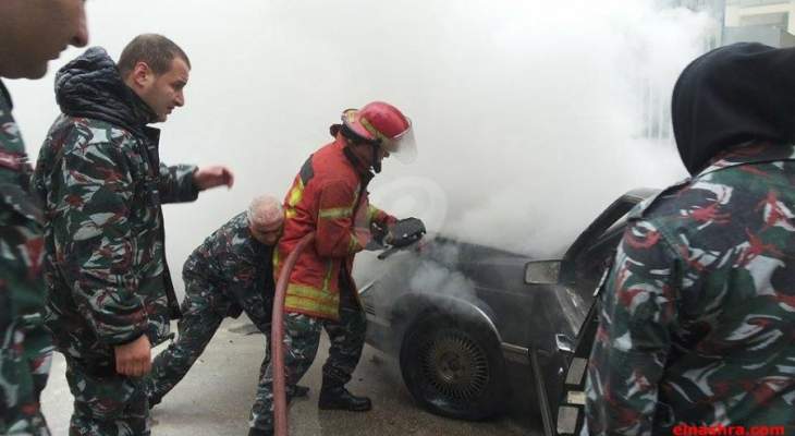 الدفاع المدني تمكن من اخماد حريق اندلع في مطعم ابو كوكو في الدورة 