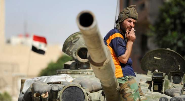النشرة: الجيش السوري يتابع عمليته العسكري في ريف حماه الشمالي الغربي