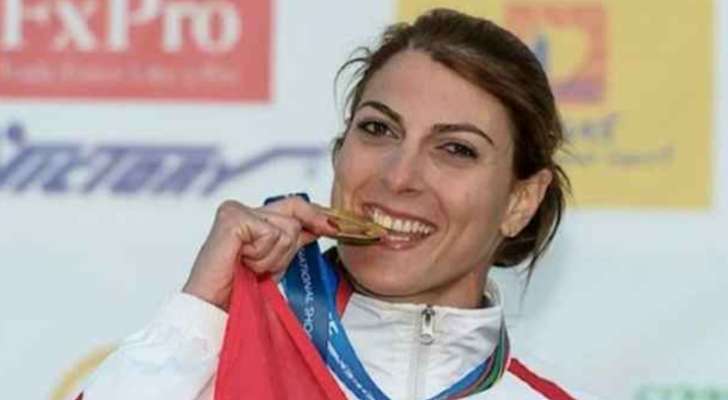 انجاز لبناني.. راي باسيل تحرز ميدالية ذهبية في بطولة العالم للرماية