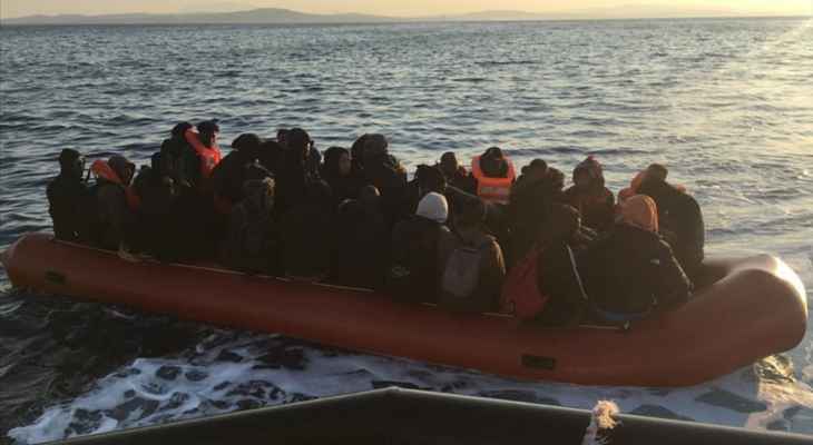 خفر السواحل التركي: ضبط 53 مهاجرا غير نظامي وإنقاذ 104 آخرين قبالة سواحل إزمير