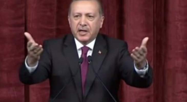 أردوغان:الارهابيون يظنون أنهم سينجحون بتقسيم تركيا لكنهم لن ينجحوا أبدا