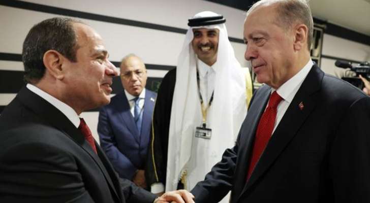 وزير الخارجية التركي أعلن من القاهرة عن لقاء مرتقب بين السيسي وإردوغان