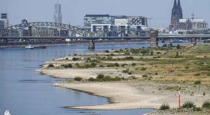 "ديلي ميل": جفاف نهر الراين يهدد الإمدادات الحيوية لألمانيا