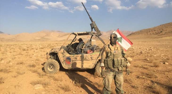 الجيش:إستهداف ما تبقى من مراكز داعش بوادي مرطبيا والإستعداد لآخر مرحلة
