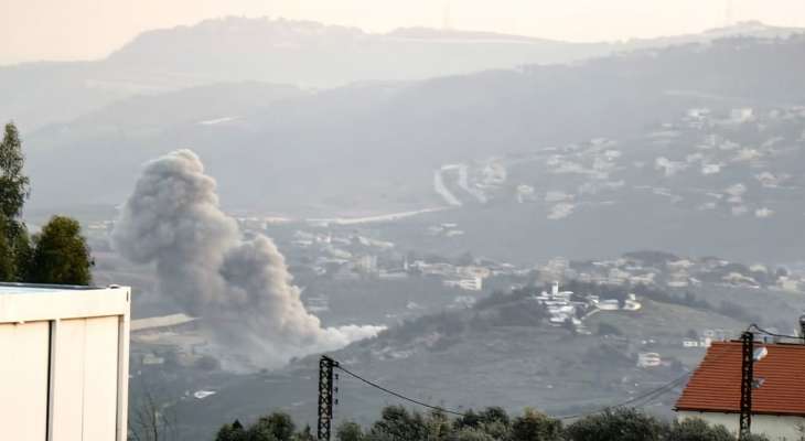 غارة اسرائيلية استهدفت عيتا الشعب والخيام وانفجار صاروخ اعتراضي في أجواء بلدة كفركلا
