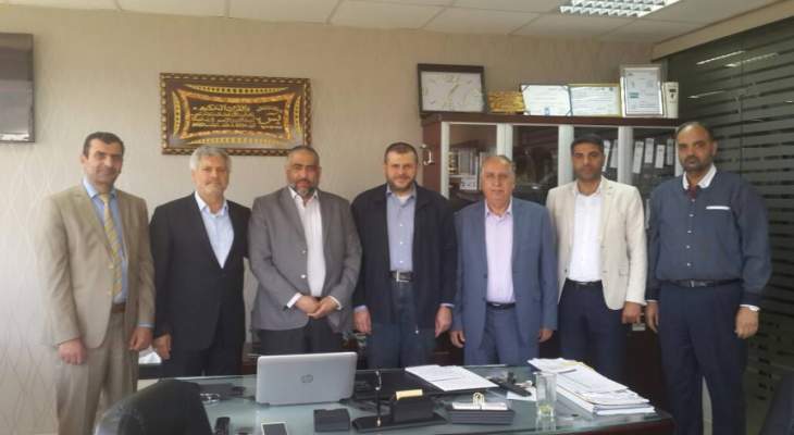 وفد من حزب الله زار إدارة جمعية مركز الرحمة لخدمة المجتمع في عبرا