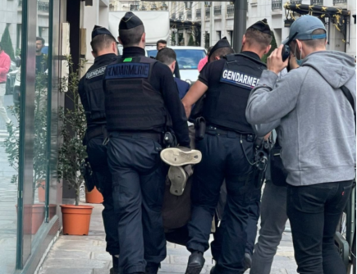 الشرطة الفرنسية ألقت القبض على شخص حاول تصوير الإليزيه لحظة وصول ميقاتي إليه