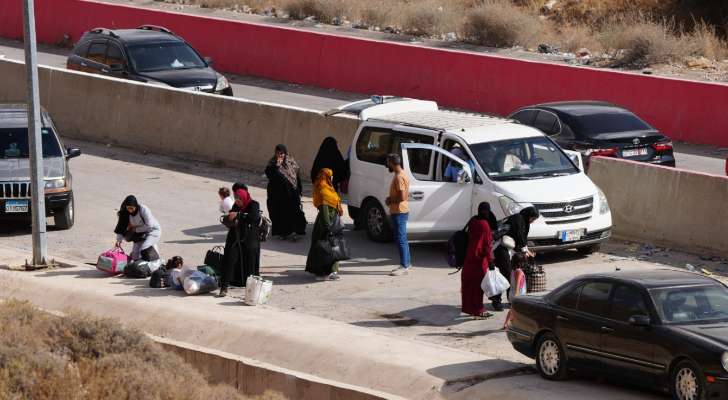 تقرير لجنة الطوارئ: 191516 نازحًا بمراكز الإيواء وعبور 343404 سوريين و147608 لبنانيين إلى سوريا