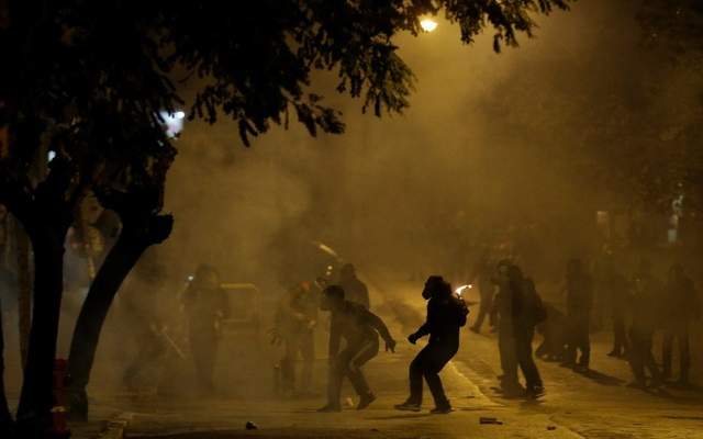 اشتباكات عنيفة باليونان في ذكرى الانتفاضة الطلابية عام 1973