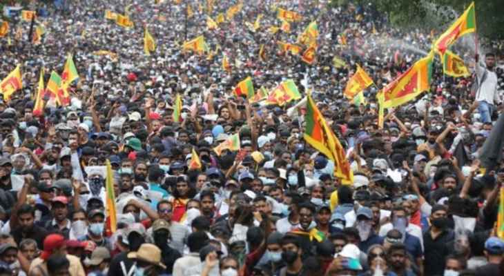 توقف بث التلفزيون الرسمي في سريلانكا بعد اقتحام مقره من قبل متظاهرين