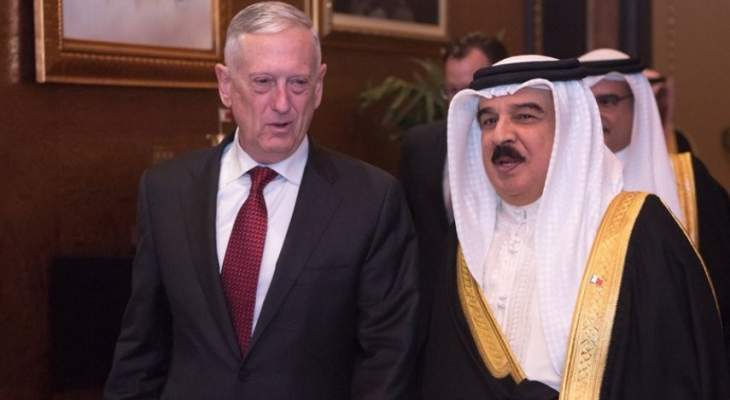 ملك البحرين التقى وزير دفاع أميركا وأشاد بالتقدم الذي تشهده العلاقات بين البلدين
