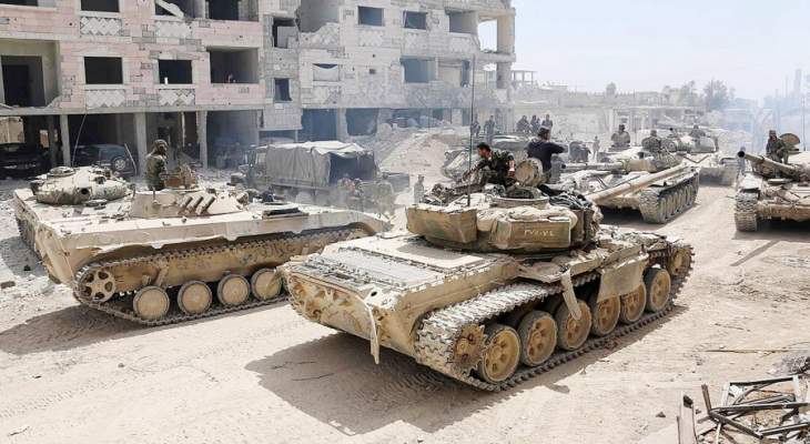  سانا: اتفاق على وقف اطلاق النار في الغوطة الغربية بعد استسلام المسلحين