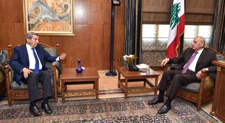 الفرزلي التقى بري: لا يجوز تعيين حاكم لمصرف لبنان إلا بعد إنتخاب رئيس للجمهورية