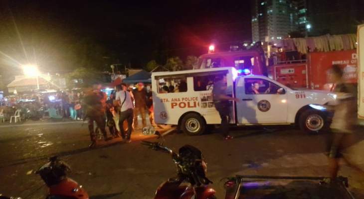 إصابة أكثر من 20 شخصا في سلسلة من التفجيرات في الفلبين